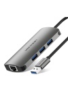 Generic 3Ports usb3.0 HUB wt Ethernet