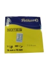 Sticky notes Neon Yellow 76x76mm Pelikan