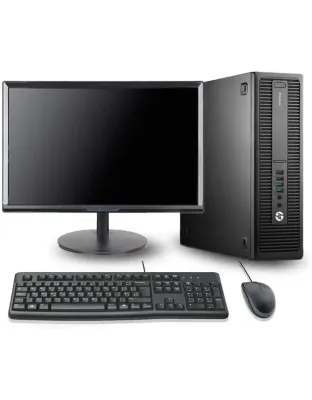 Desktop Complete HP Elitedesk 800 G2 4th Gen i5 8GB  RAM 500GB HDD